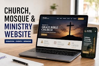 design church mosque islamic and christian ministry website