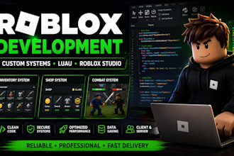 script custom roblox game systems using roblox studio and luau