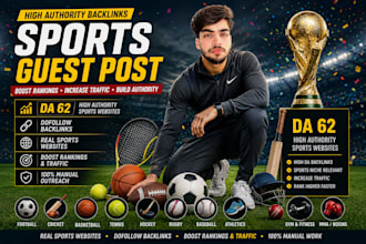 build high quality backlinks  through sports blogs