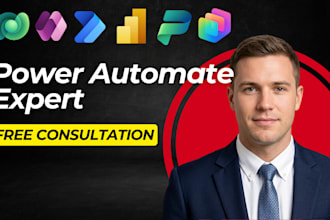 build advanced power automate cloud flows and business automations