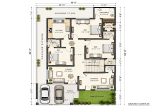 design floor plan, pdf to cad, blueprint, house plans, autocad, 2d cad drafting