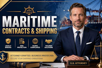 draft comprehensive ship management and maritime service agreements