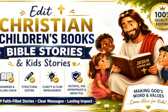 edit christian childrens books bible stories and kids stories