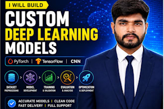 build custom deep learning models using pytorch and tensorflow