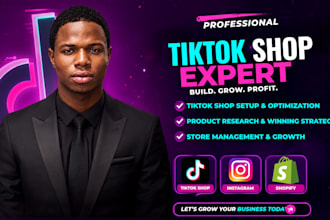 manage tiktok store, tik tok shop VA, product listing, tiktok shop