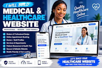 design healthcare wordpress website medical, healthcare medical clinic website