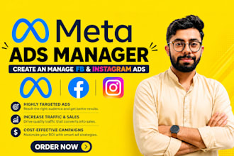 be your meta ads manager for facebook and instagram ads