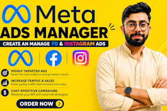 be your meta ads manager for facebook and instagram ads
