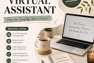 be your virtual assistant for administrative tasks