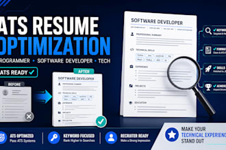 optimize programmer resume software developer CV technical job resume for ats