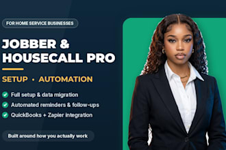 setup jobber or housecall pro crm automation and integration