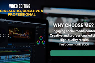 professionally edit your reels and social media content