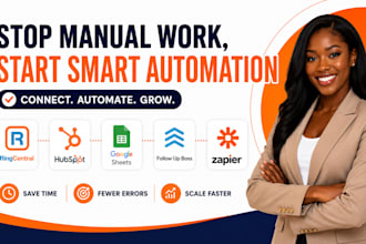 ringcentral salesforce dropbox slack jotform zapier integration automation