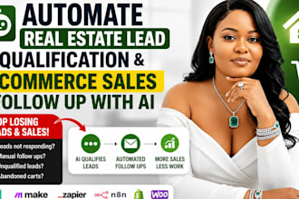 automate real estate lead qualification and ecommerce sales follow up with ai