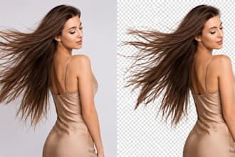 background removal and product photo retouching in photoshop