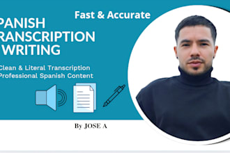 fast accurate and professional transcription and writing