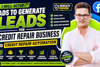 setup ads to generate leads for credit repair business, credit repair automation