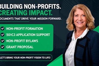expertly assist you with 501c3 tax exemption, form 1023 and nonprofit filing