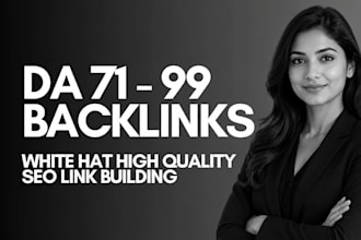 do  white hat high quality SEO link building profile backlinks