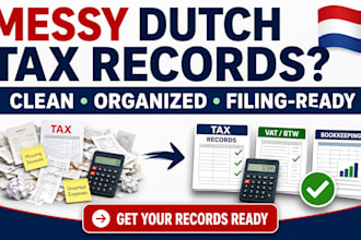 clean up your dutch tax vat, bookkeeping records for smooth filing personal tax