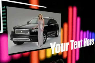 create Cool Lines Dancing Video for your products or any thing