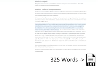 extract text from an image file or pdf