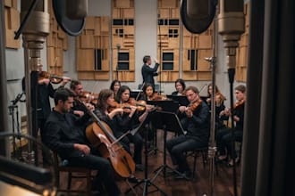 record cello, viola and string quartet for your song