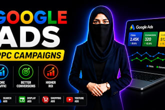 be your google ads specialist for PPC campaign management