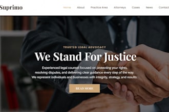 design wix estate planning lawyer website attorney trust wills legal website