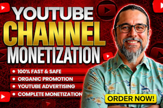 youtube video channel promotion for monetization organically