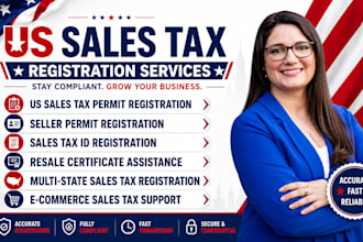 register your US sales tax permit, seller permit and sales tax id
