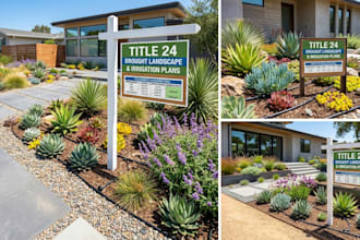 title 24 drought tolerant landscape and irrigation plans