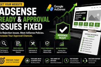 prepare your website for google adsense approval
