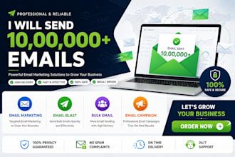 do bulk email blasts and email marketing, campaign