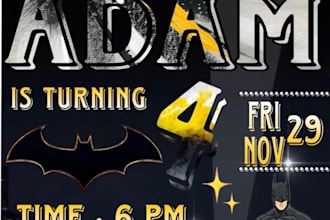 design a custom invitations for any occasion