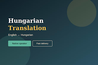 translate documents between english and hungarian