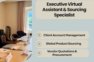 be your professional remote virtual assistant, admin, and personal assist