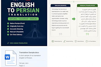 translate english to persian farsi accurately