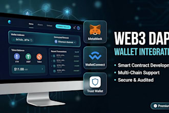 build web3 dapp with metamask trust wallet walletconnect integration