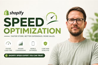 do shopify speed optimization, shopify store speed, shopify pagespeed score up