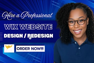 do wix website redesign, wix website design, redesign wix website, wix SEO