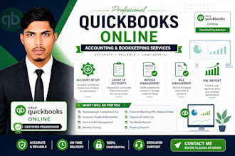 setup quickbooks online chart of accounts invoices and bills