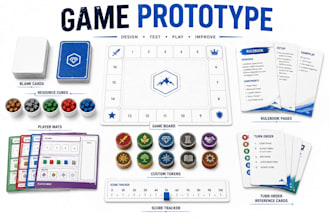 develop board game, board game design card game development
