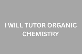 teach and tutor you in organic chemistry