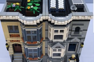 create professional custom 3d lego moc models and designs
