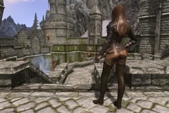edit or do armor weapon for skyrim mods, fallout 4, ffxiv mods, resident evil