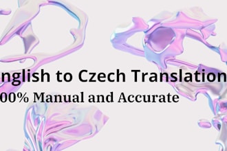 translate english to czech professionally and accurately