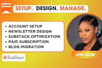 setup substack account, substack newsletter design substack beehiiv newsletter