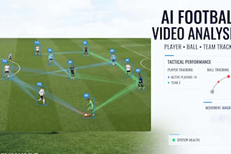 develop a custom cctv ai football video analysis system with computer vision