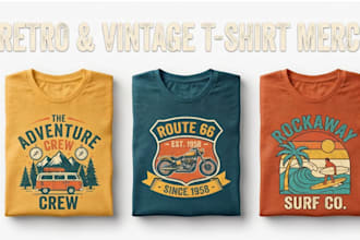 design custom retro tshirt design, vintage graphic tee, and bootleg merch